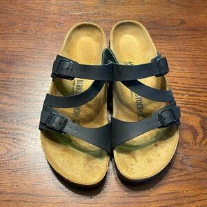Birkenstock Salina sandals women’s size 40 narrow black 9/9.5